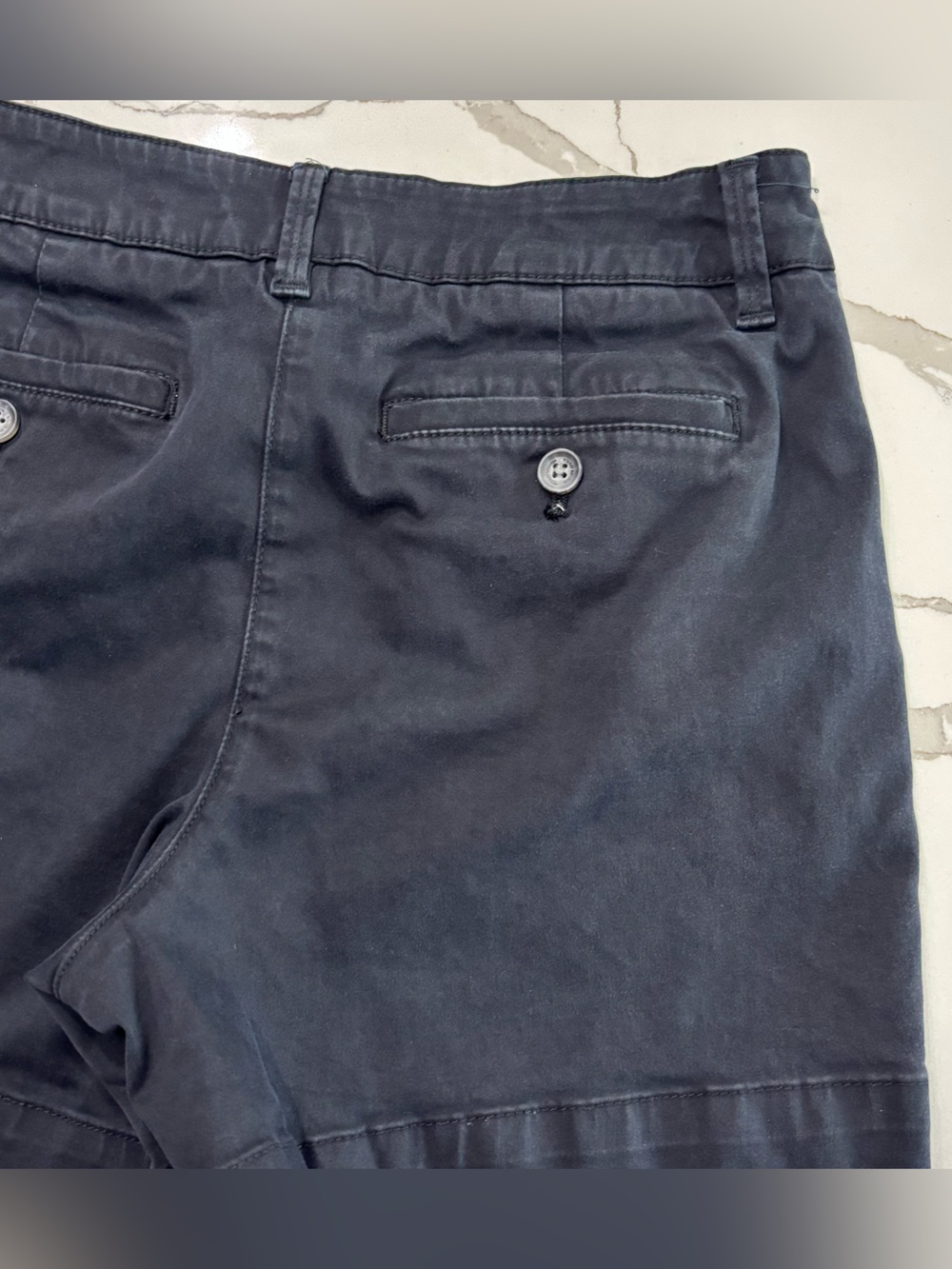 Tommy Bahama Black Soft Twill Cotton Lyocell Women's Casual Chino Shorts Size 4 - Picture 10 of 16